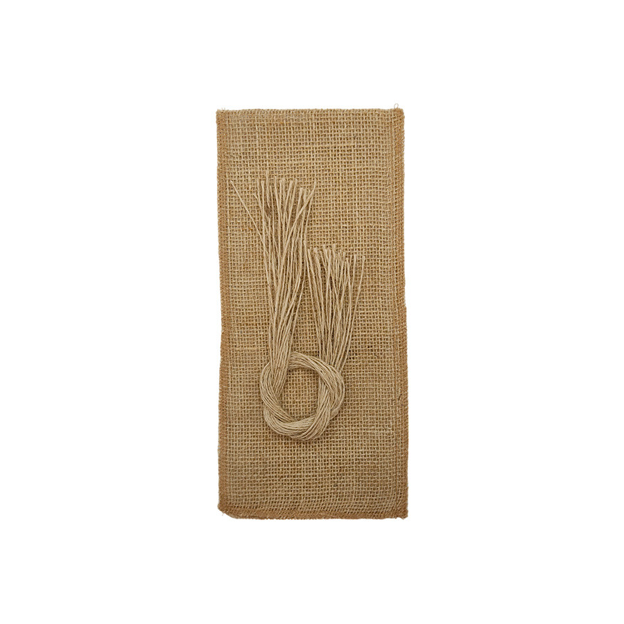 Saco de Juta para Mini Garrafa - 15x33cm - 30 unidades - EcoArt - Rizzo