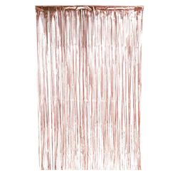 Cortina Decorativa Metalizada Cobre Fosca 1x2m - 1 unidade - Rizzo