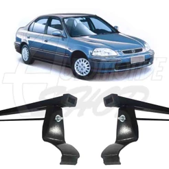 Rack Teto Roca Bagageiros Honda Civic Sedan 96 97 98 1192