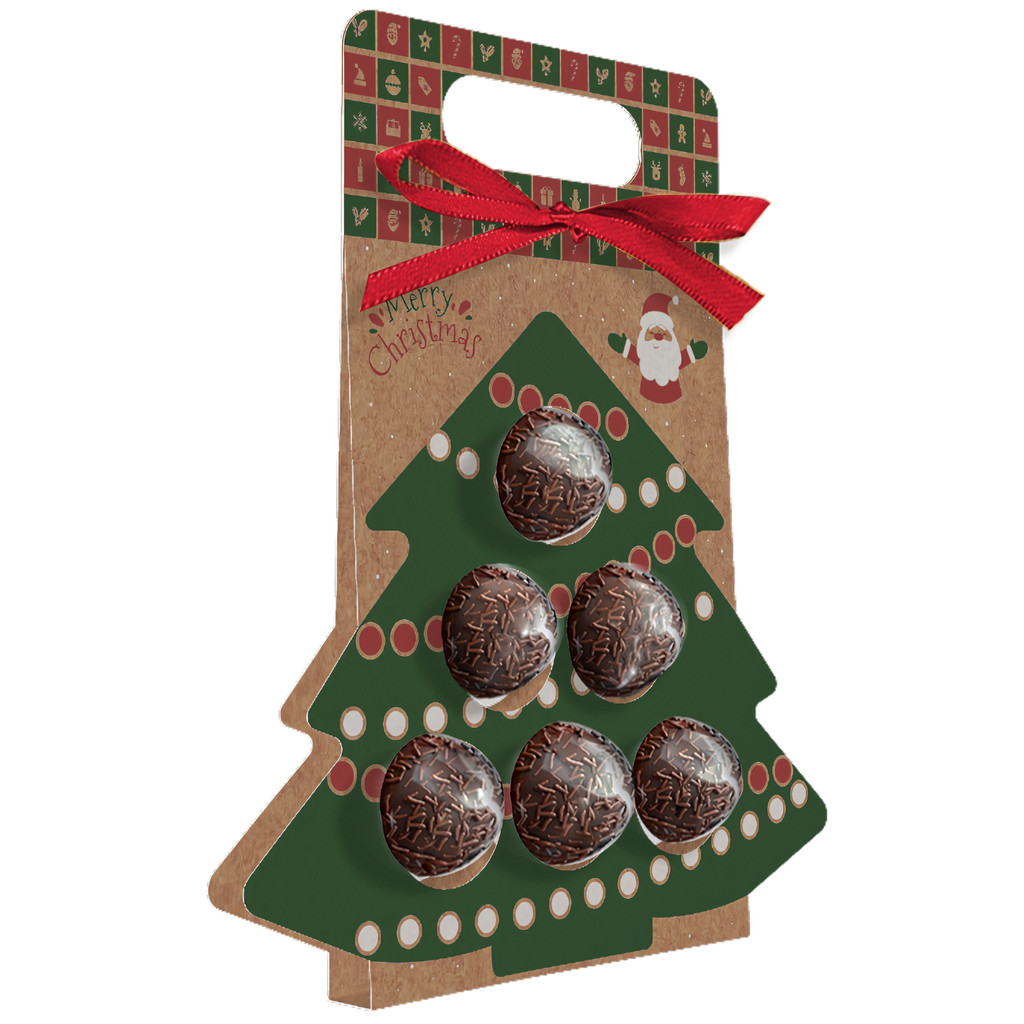 5 MALETA 06 DOCES ARVORE C/ BLISTER - NATAL KRAFT ID5063 (NATAL IDEIA 2025) - Stationery