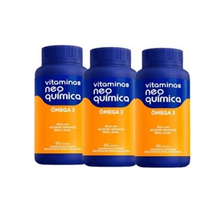 Kit 3x Ômega 3 60 Cápsulas - Neo Quimica em Oferta na Shopee