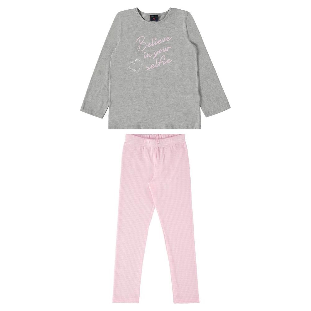 Conjunto Blusa e Calça Legging Infantil para Menina Guloseima - Baby & Kids Fashion