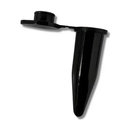 Microtubo Capsula 0,4 Preto Pct 1000 Unidades