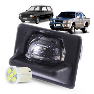 Lanterna Luz de Placa + LED Fiat Uno Mille 1985 a 2004 Mitsubishi L200 Até 2001 em Oferta na Shopee