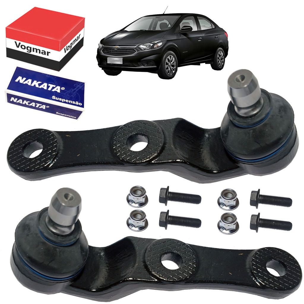 Par Pivo Suspensao Prisma 2009 Motor VHC