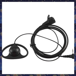 (Pwxs) 1 Pino Tipo D Fone De Ouvido Gancho PTT Microfone Para Motorola Talkabout Rádio Portátil TLKR T3 T4 T60 T80 MR350R Walkie Talkie