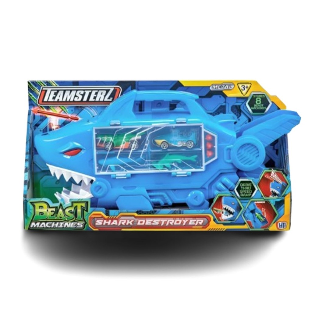Lançador Tubarão Beast Machines Shar Destroyer F0171-4 Fun em Oferta na Shopee
