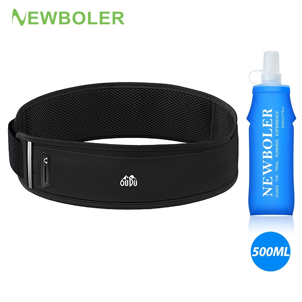 NEWBOLER Cinto De Corrida Ao Ar Livre Com Garrafa De Água Macia Saco Respirável Esportes Cintura Fitness Montanhismo Mar em Oferta na Shopee