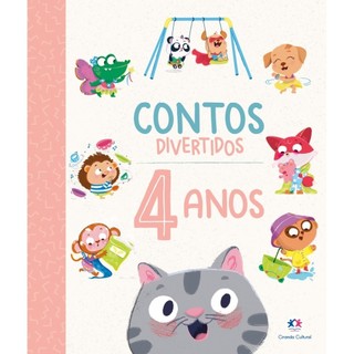 Livro Contos divertidos - 4 anos em Oferta na Shopee