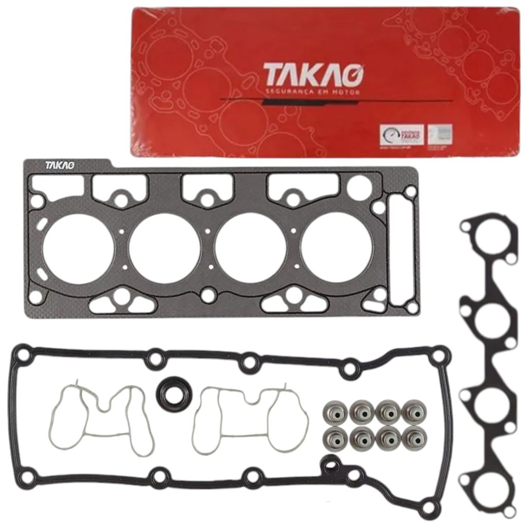 Junta Superior Do Cabeçote Com Retentor Fiesta Ecosport 1.0 8v Supercharger 2003 2004 2005 2006