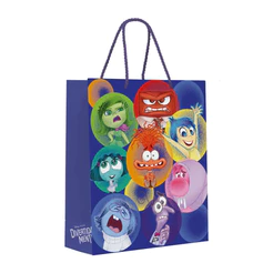 Sacola de Papel Premium - Divertidamente 2 M - 26x31x10cm - 1 unidade - Cromus - Rizzo