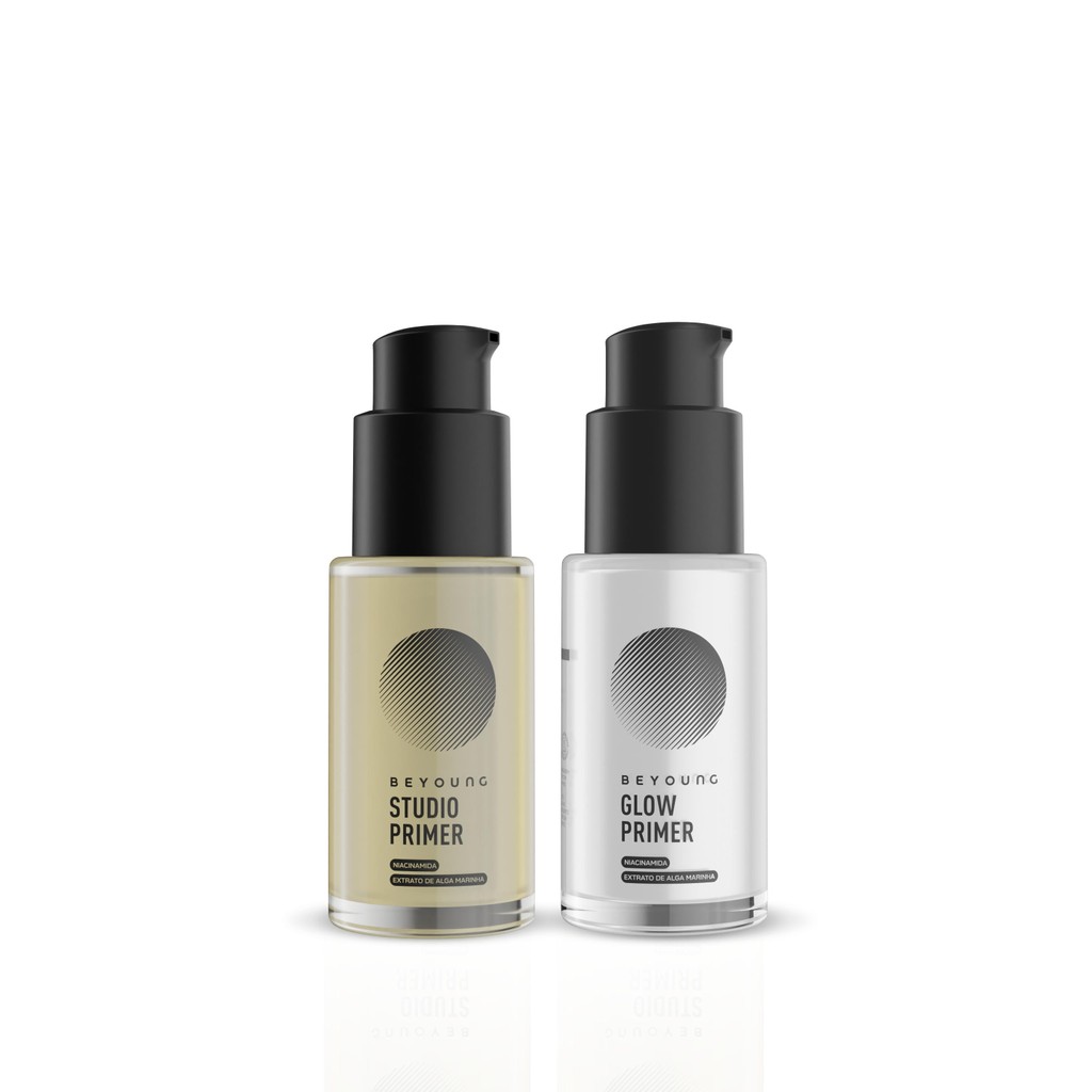 Kit Beyoung Dupla de Primers 1 Studio Matte e 1 Glow Pearl - Beauty