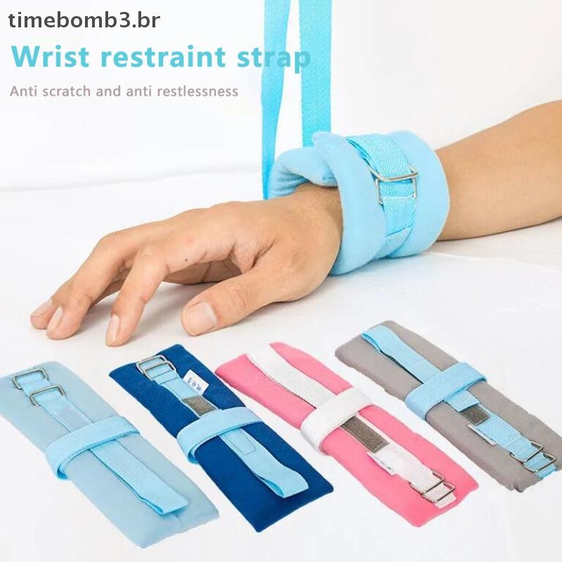 1Pç Nova Moda Membros Cinta De Contenção Pacientes Mãos E Pés Membro Fixa Cinto Para Idosos Uso Do Paciente Mental .