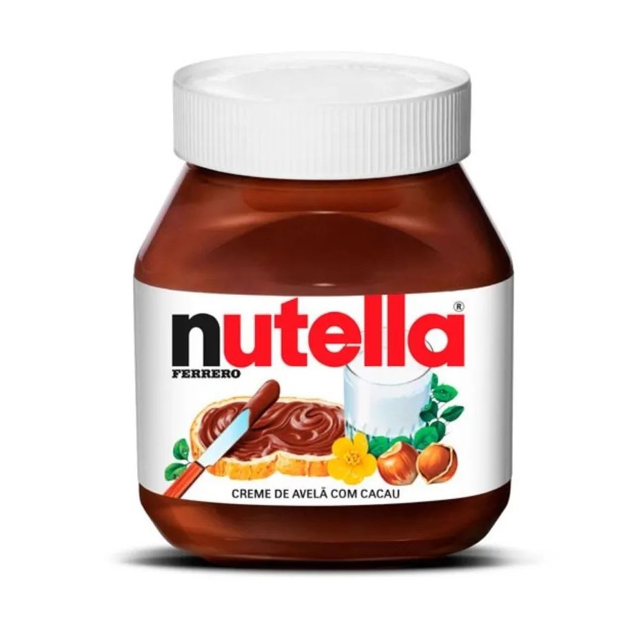 Creme de Avelã Nutella 650g Ferrero Rizzo Confeitaria