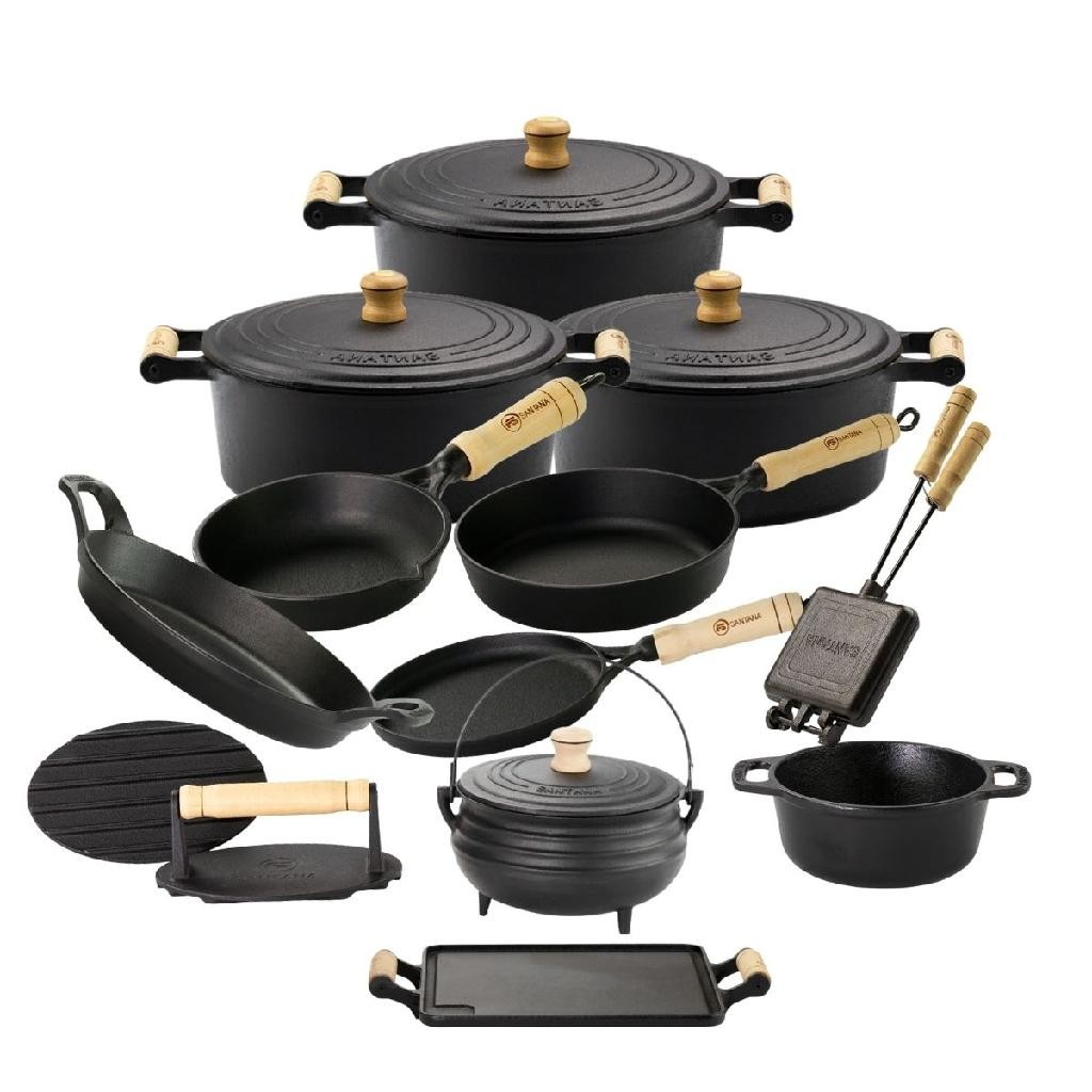 Kit Panela de Ferro Fundido: Onde Comprar | BuscaProdutos