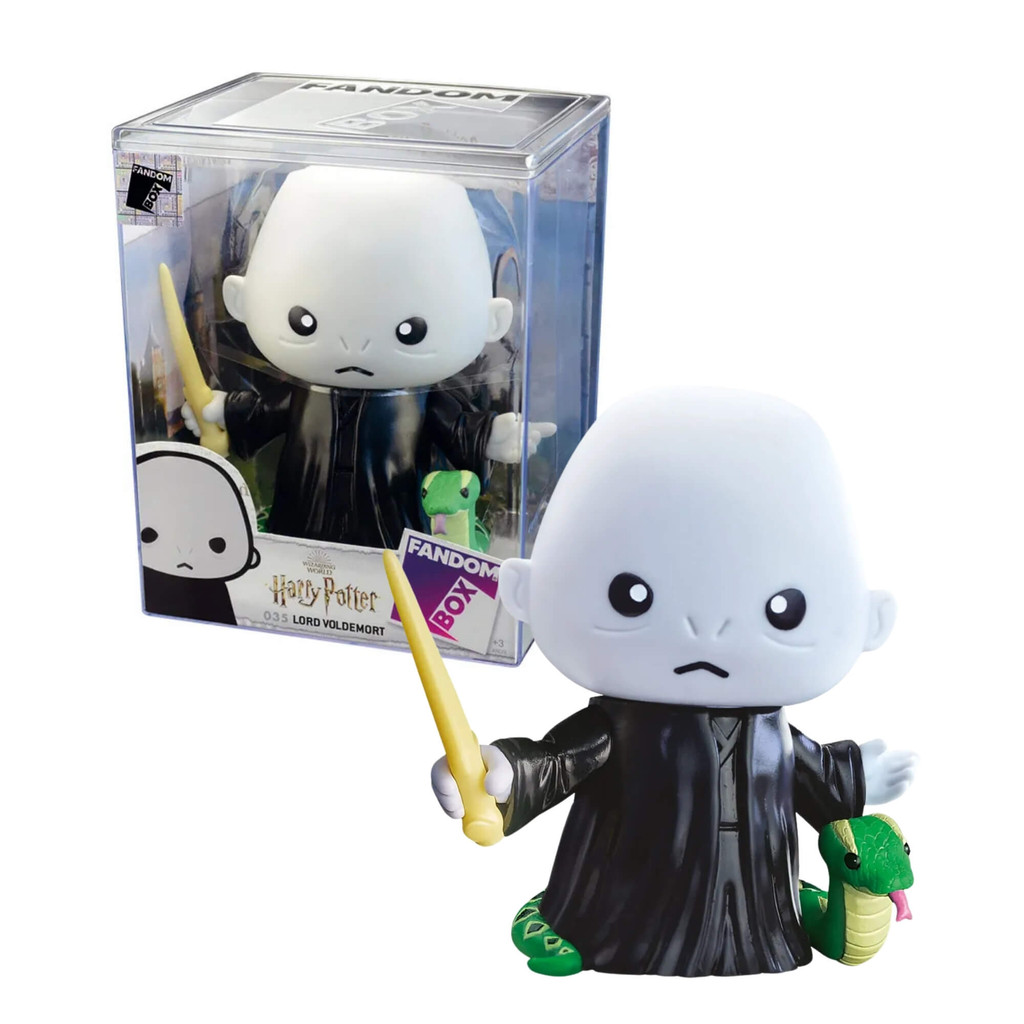 Boneco Colecionável Fandom Box Lord Voldemort Saga Harry Potter Vinil Atóxico Líder - 3463 em Oferta na Shopee