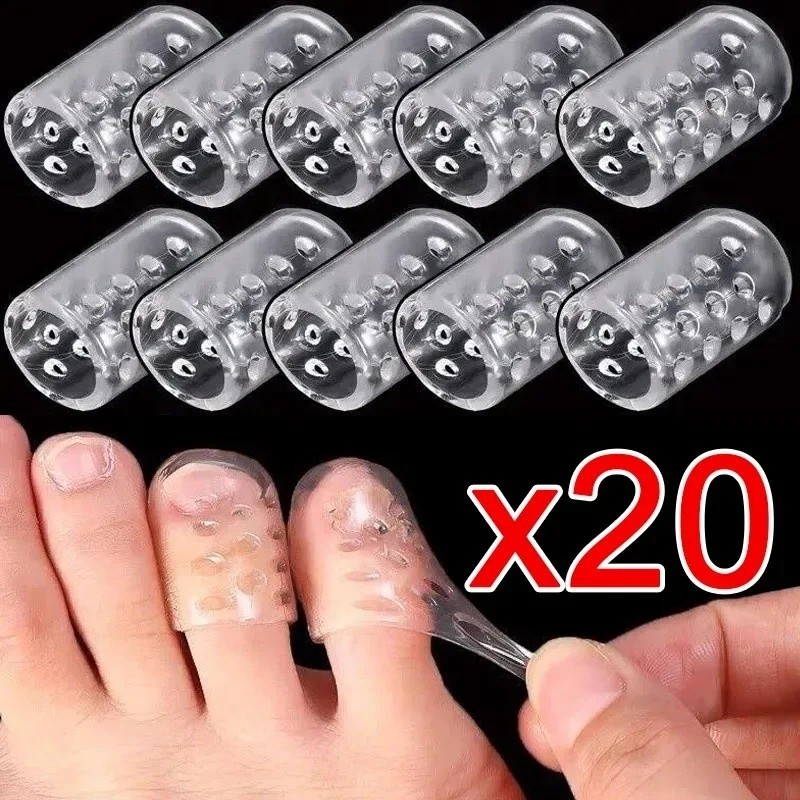 10/20pcs Protetor De Dedo Do Pé-Alívio Da Dor , Prevenção De Bolhas , Calos , Ferramentas Para Unhas-Mulheres E Homens-C