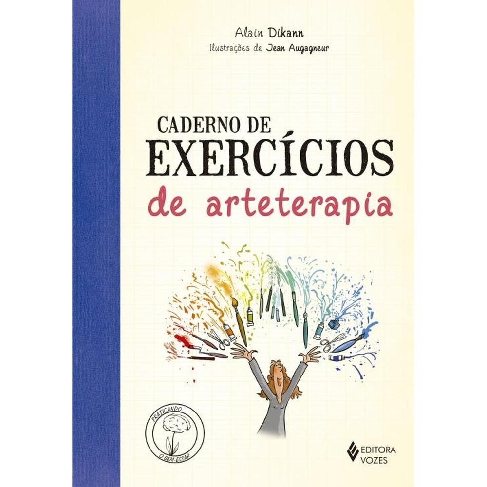 Caderno de exercícios de arteterapia