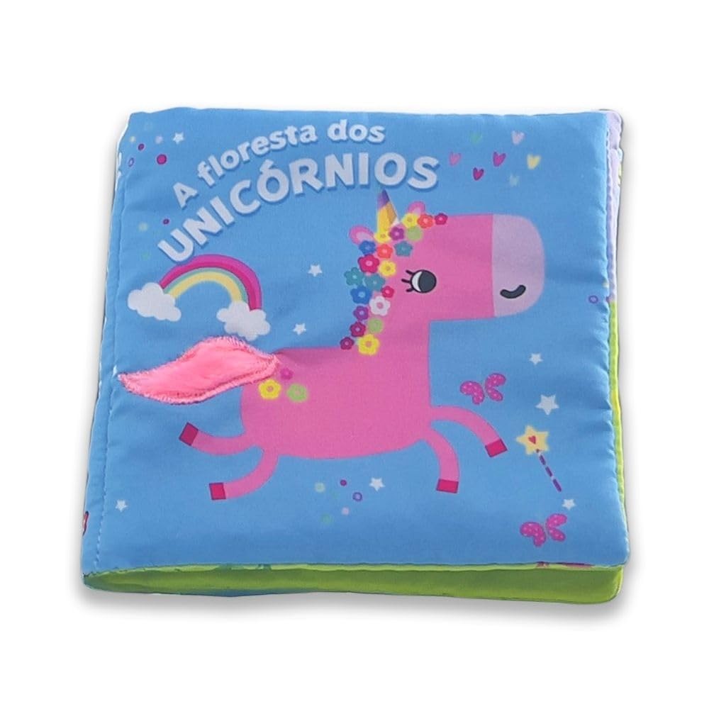 A FLORESTA DOS UNICORNIOS LIVRO DE PANO (de 0 a 1) (SELO) em Oferta na Shopee