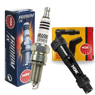 Vela Iridium + Cachimbo Fz15 150 / Crosser 150 Ngk em Oferta na Shopee