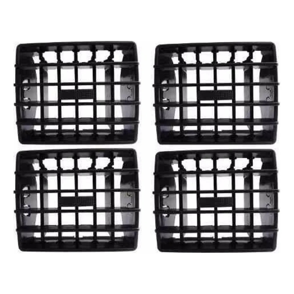 Kit Com 4 Difusores Saída De Ar Gol Bola Parati G2 1995 1999