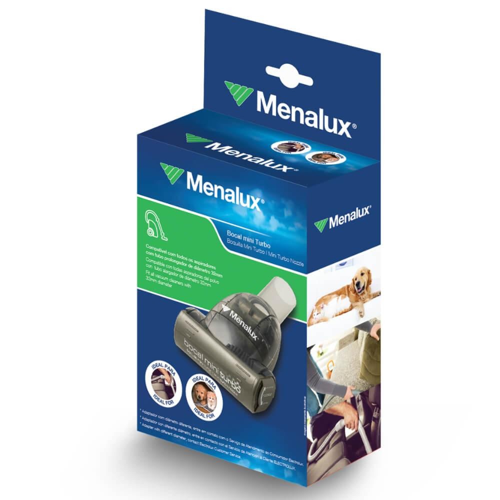 Detalhes do Bocal Pet Mini Turbo Menalux para Aspiradores com Encaixe de 32mm (TNM01)