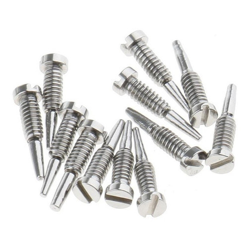 Kit 4 Centos de Parafusos Guia Haste Mola Md Para Conserto de Óculos 1,2 1,4 MM - 400 unidades