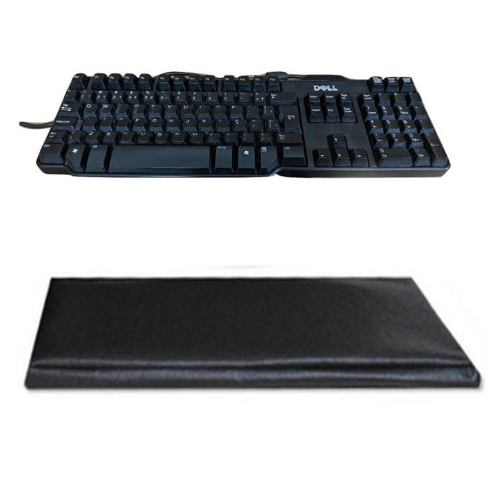 Capa Para Teclado Comum Desktop Corino Impermeável Flanelado