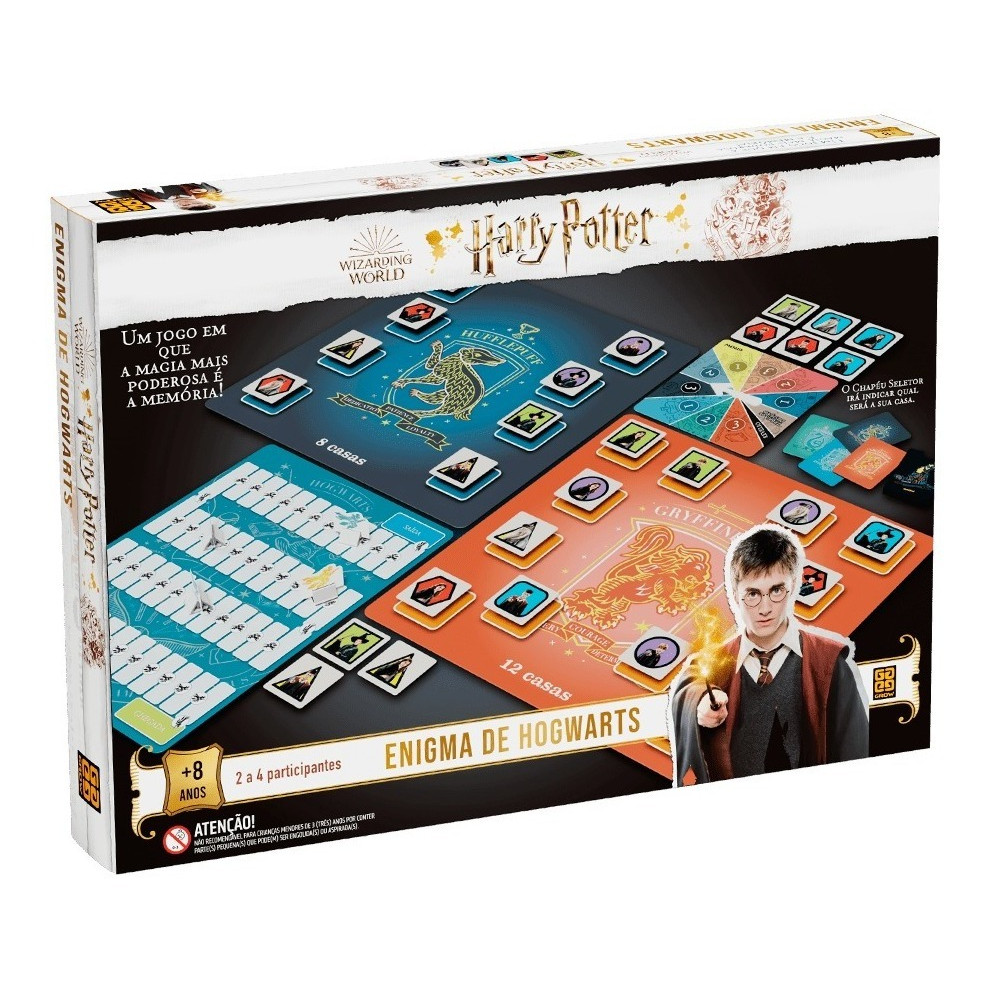 Jogo Enigma de Hogwarts Harry Potter - Grow