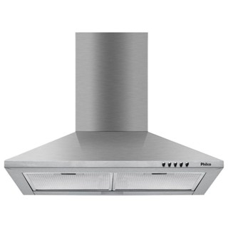 Coifa Pirâmide Philco 60cm Inox Depurador E Exaustor 220V em Oferta na Shopee