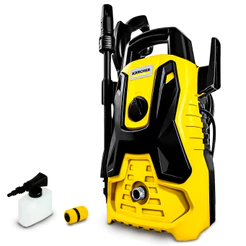 Lavadora Alta Pressão 3M 1400W KARCHER Portátil Residencial Comercio Empresa Lava Jato Auto Multiuso