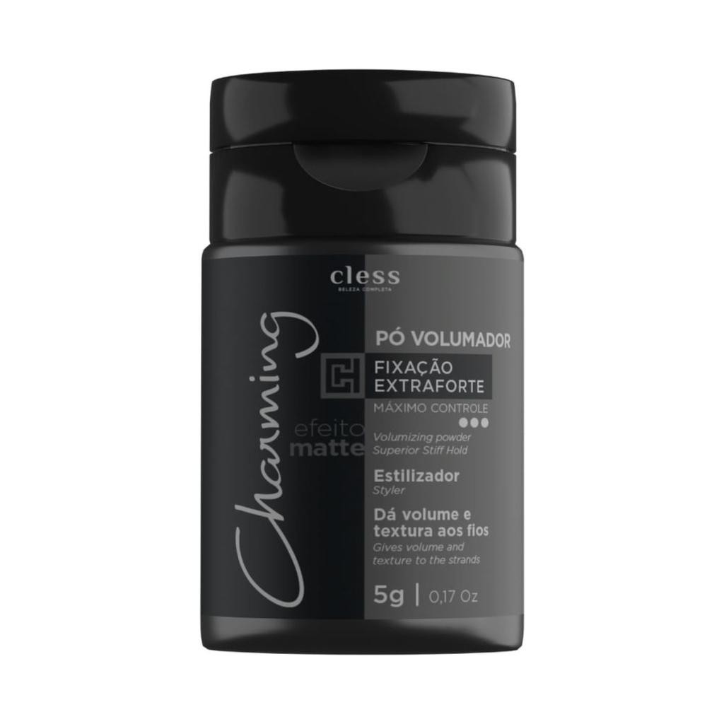 Pó Texturizador e Volumador para Cabelo Extra Forte Charming Cless 5g