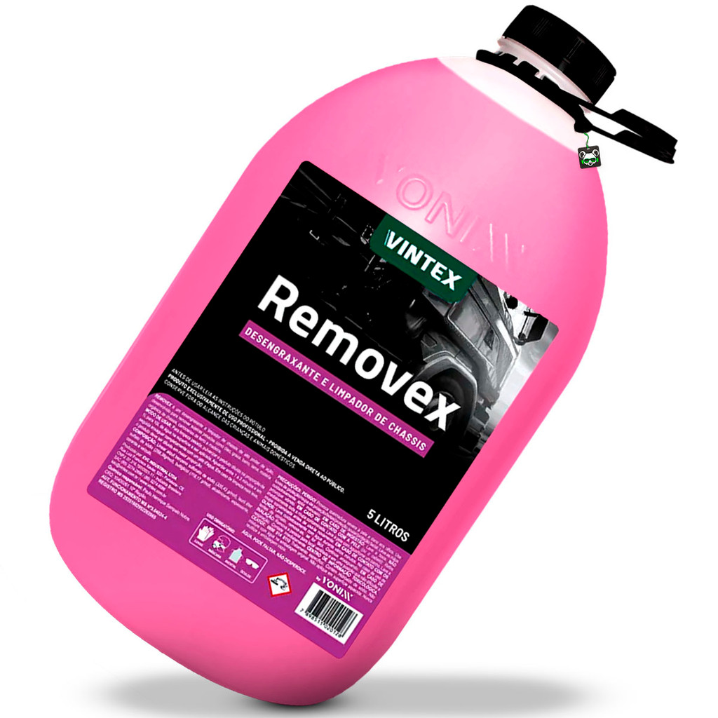 Desengraxante Removex Limpa Chassi Motor Remove Graxa Óleo Limpeza Pesada 5L Vintex Vonixx em Oferta na Shopee