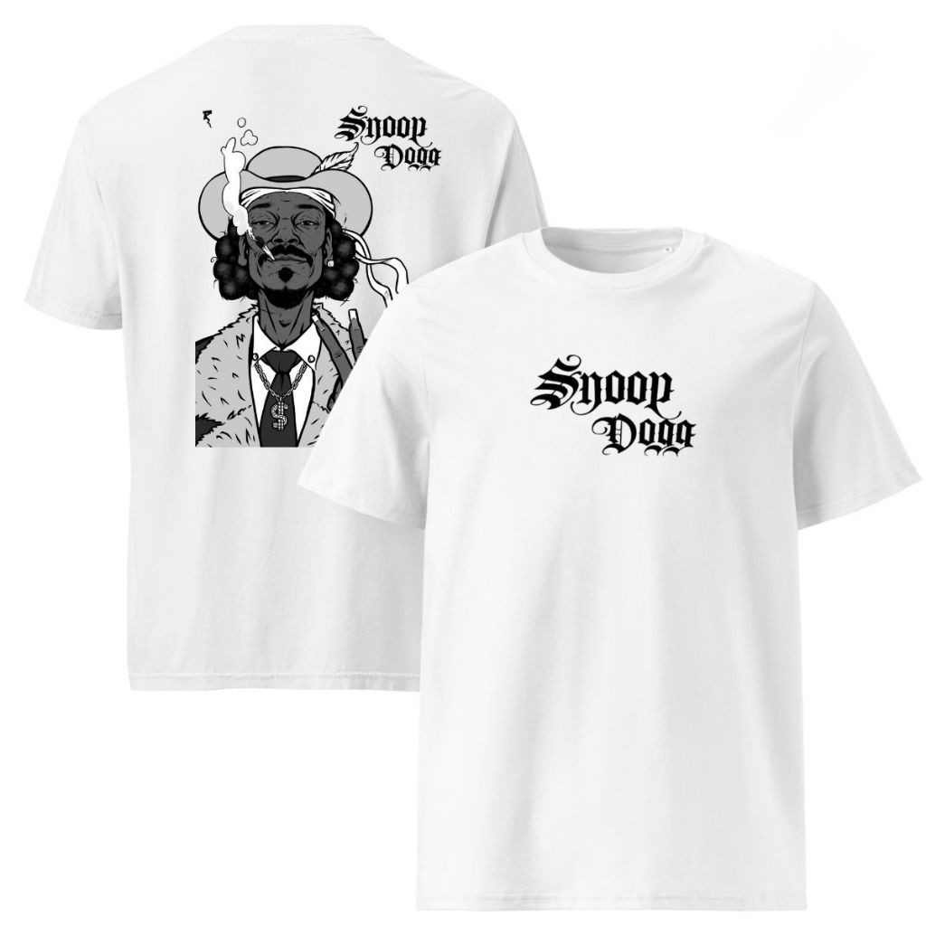 Camiseta Trap Rap Cantor Snoop Dogg  Hip Hop Snop Dog Gringa America Camisa Blusa 100% Algodao Unissex