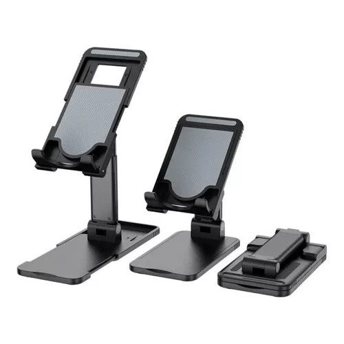 Suporte Universal De Mesa  Celular Tablet Dobrável Ajustável de Aço IT Blue  LE-048