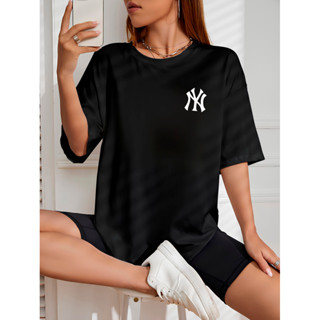Camiseta Feminina Streetwear NY Camisa de Algodão 26.1 Premium em Oferta na Shopee