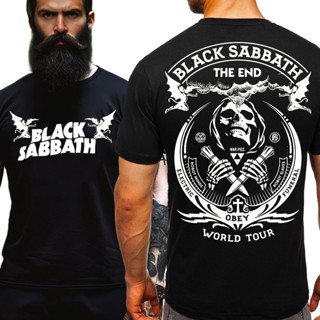 Camiseta Unissex Black Sabbath Símbolo Banda Rock Heavy Metal - Camisa de Malha 100% Algodão - Envio Rápido - DR Bigorna em Oferta na Shopee