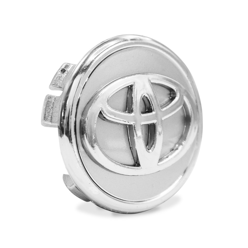 Calotinha Meio Centro Tampa Miolo Roda Toyota Etios Prata