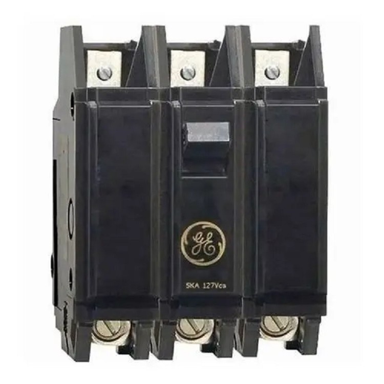Disjuntor Nema Preto Tripolar 3x10A TQC3410 - Ge - General Eletric