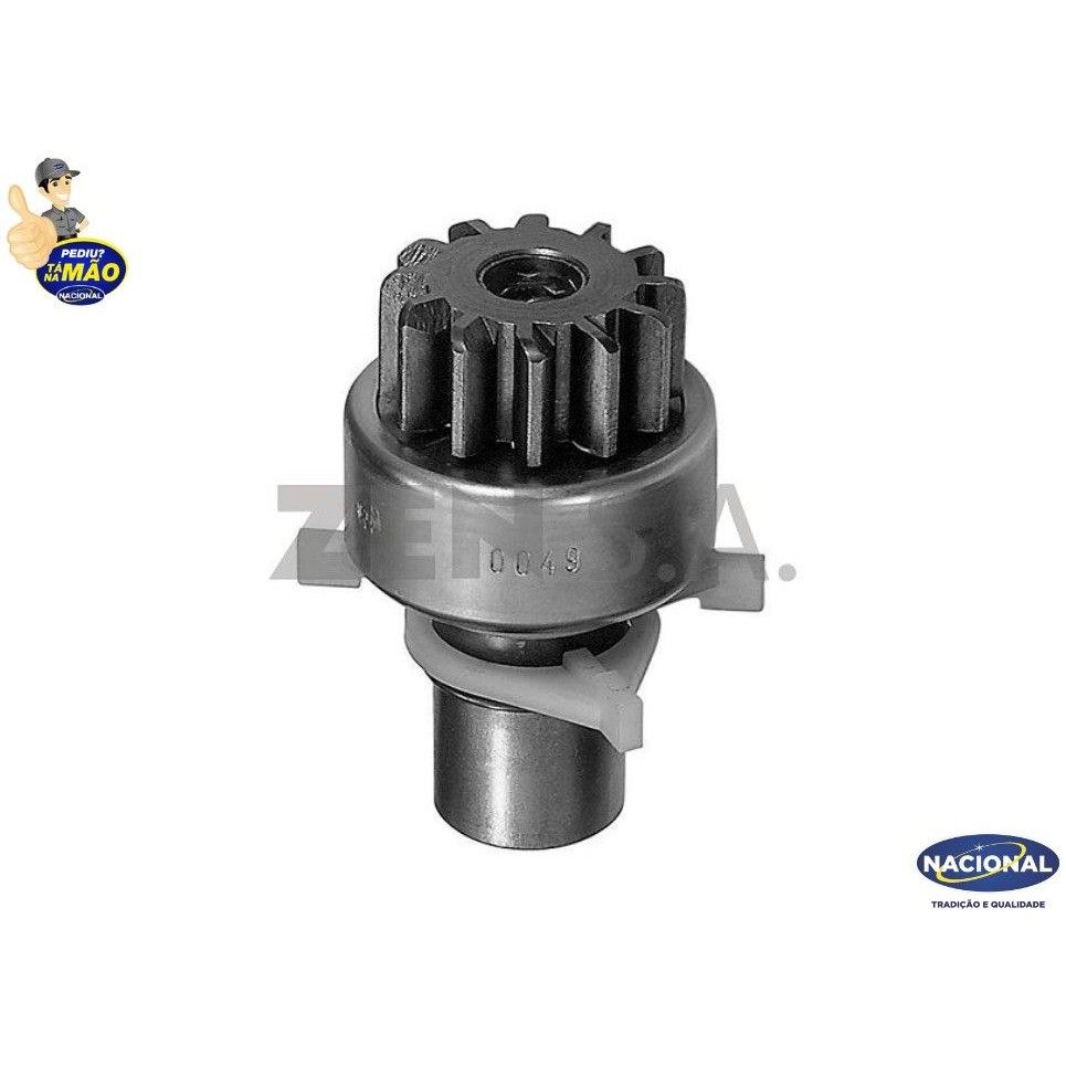 BENDIX IMPULSOR DE PARTIDA 12D CHRYSLER DODGE D100 D400 D700 - ZEN0049 OEM 224014