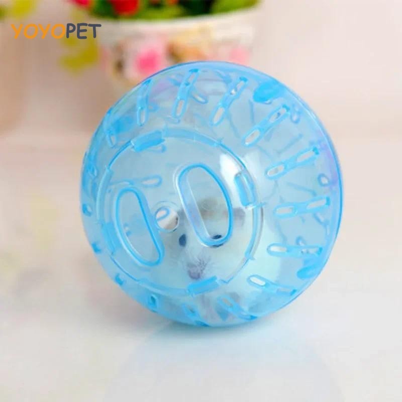 10cm Hamster Gerbil Rato Exercício Plástico Correndo Bola Brinquedo Pet Roda Roedor Ratos Jogging Rolando Bolas Rodas
