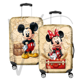 Capa de mala Personalizada Mickey Minnie em Oferta na Shopee