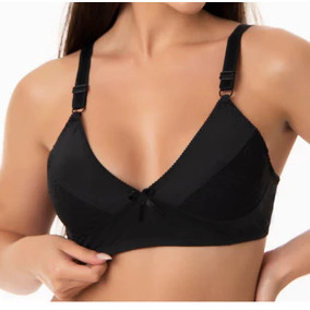 Kit 4 Sutiã Sustentação Reforçado Sem Bojo Renda