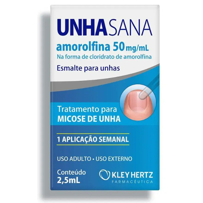 UNHA SANA ESMALTE PARA TRATAMENTO 2,5ml  Kley Hertz