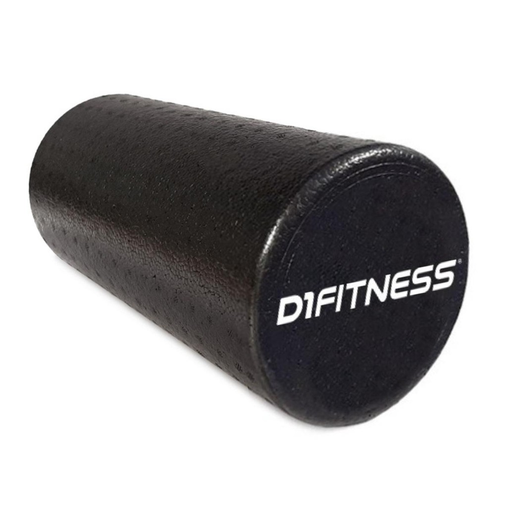Imagem Foam Roller D1Fitness Rígido 30x15cm Preto