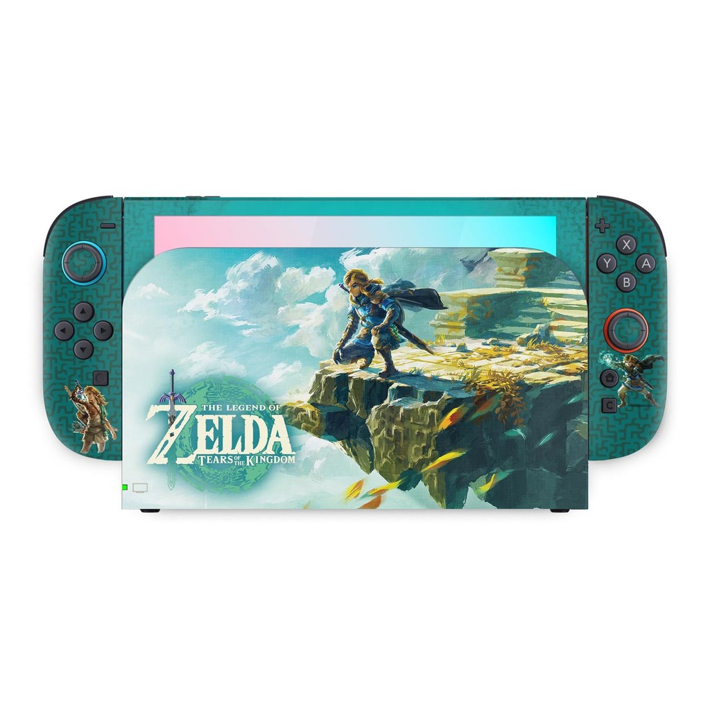 Skin Anti-Rage Nintendo Switch 2 Adesivo - Zelda Tears of the Kingdom