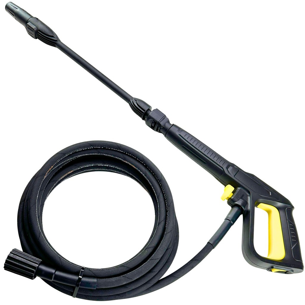 Pistola Gatilho Tubeira Mangueira Trama de Aço Karcher 5m Lavadora de Alta Pressão K2 K3 K4 K5 K 398