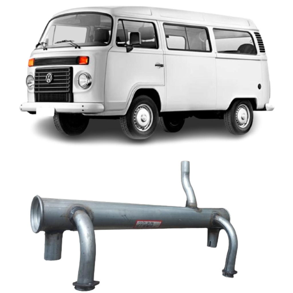 Escapamento Silencioso KOMBI 1967 A 1992 em Oferta na Shopee