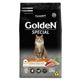 Ração Golden Special Para Gatos Adultos Frango E Carne 3kg em Oferta na Shopee