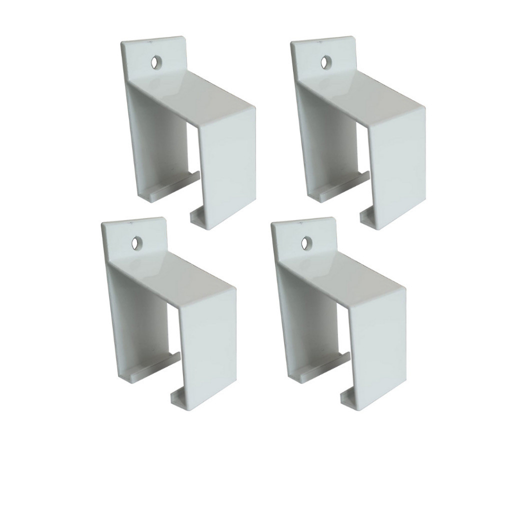 Suporte para trilho de porta de correr 35mmx35mm varias cores em Oferta na Shopee